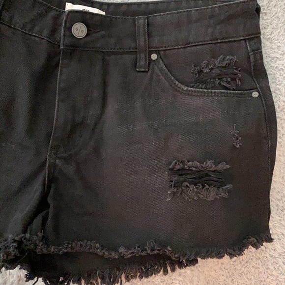 BP Black Denim Shorts - Picture 4 of 8
